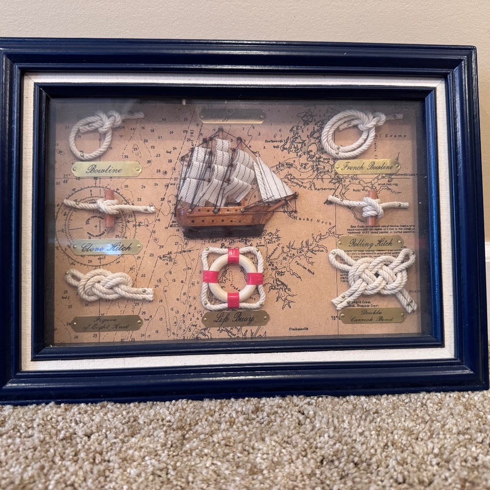 Shadowbox of the Mayflower